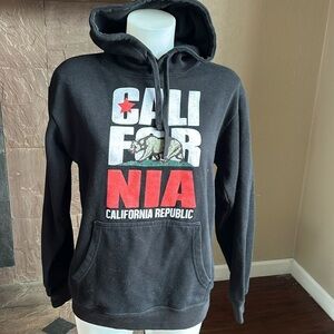 California Republic hoodie sweater sweatshirt pull over medium